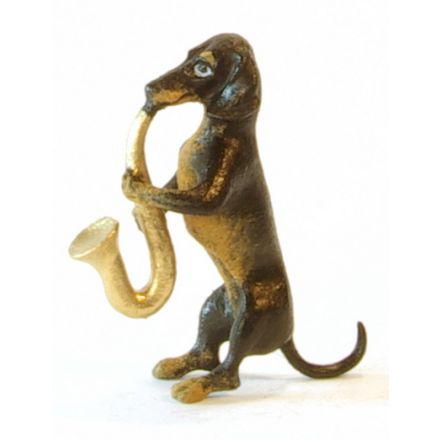 Dackel Saxophon