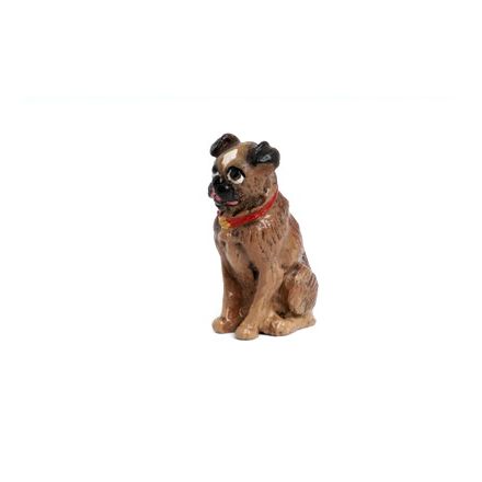 Mini: Mops sitzend