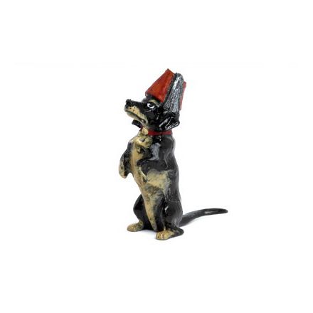Mini: Dackel mit Fez