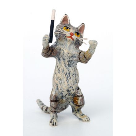 Katze Dirigent