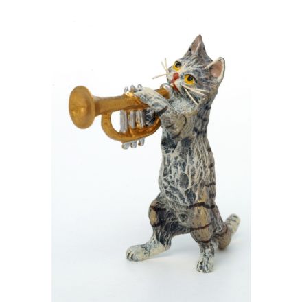 Katze Trompete