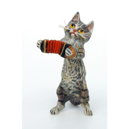 Katze Akkordeon