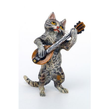 Katze Mandoline