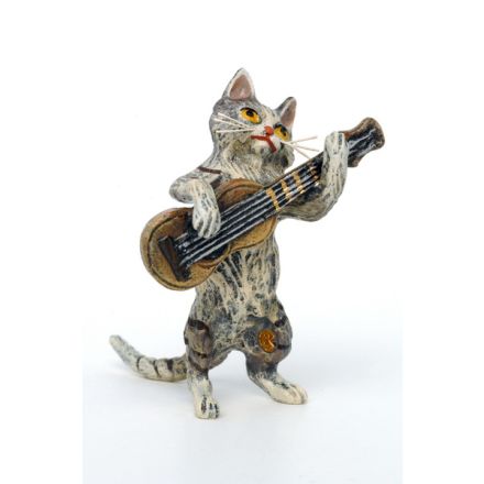 Katze Gitarre
