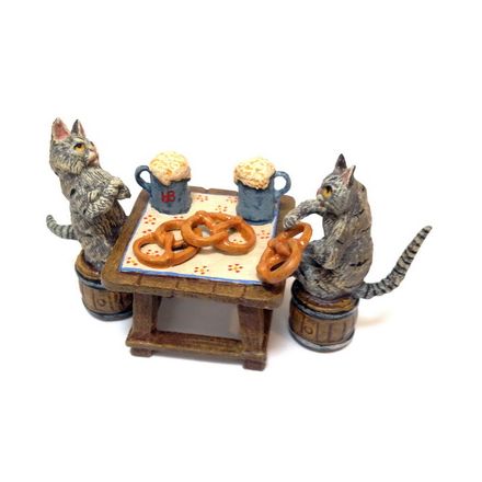 Katzen beim Oktoberfest