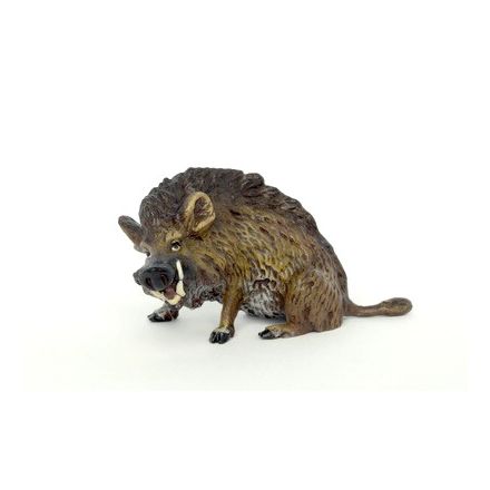 Wildschwein sitzend