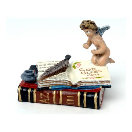 Engel auf Buch