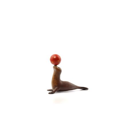 Seelöwe mit Ball