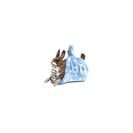 Hase im Tuch