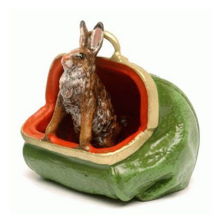 Hase in Tasche