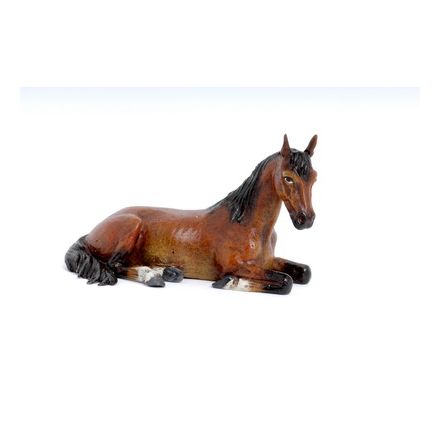 Pferd liegend