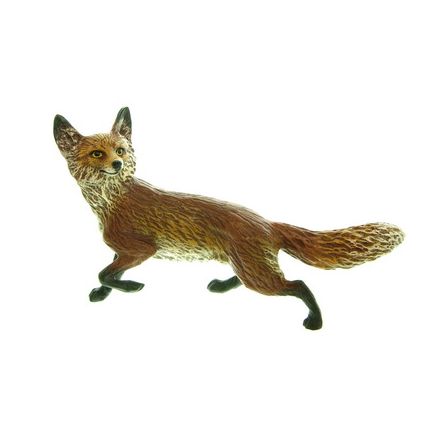 Fuchs gehend gr./Kopf links