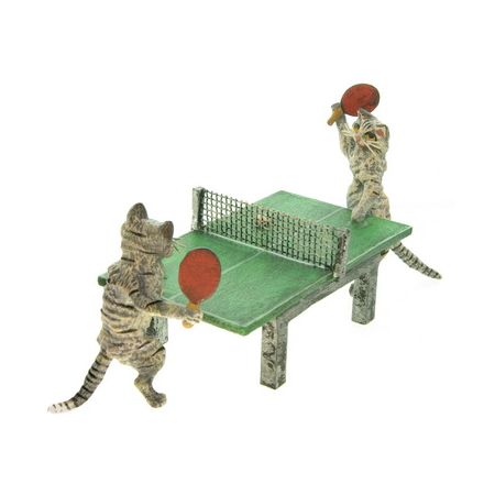Katzen Tischtennistisch