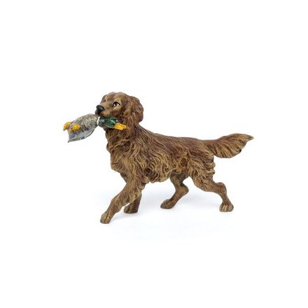 Jagdhund mit Beute
