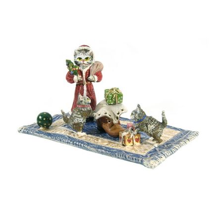 Weihnachten mit Katzen