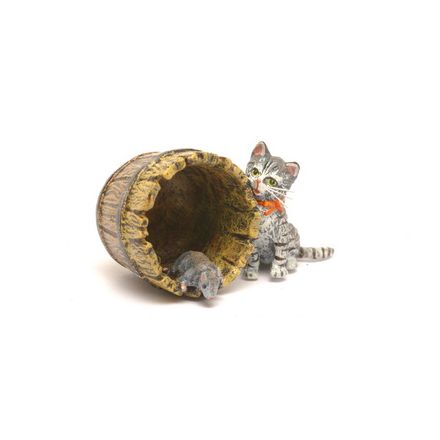 Katze Fass/Maus