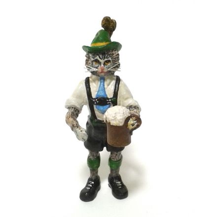Katze Lederhose