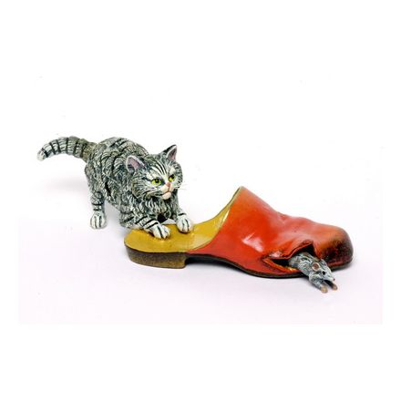Katze Pantoffel/Maus