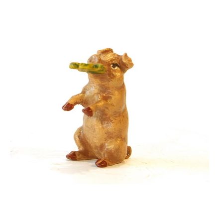 Schwein mit Kleeblatt