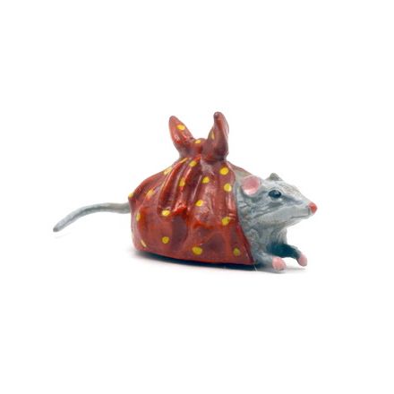 Maus im Tuch