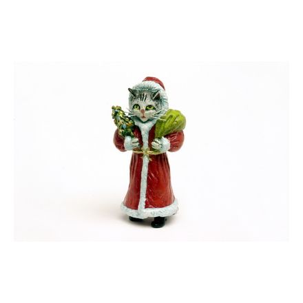 Katze Santa Claus