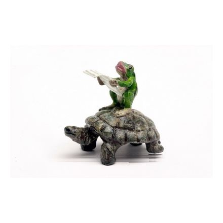 Frosch Zeitung/Schildkröte