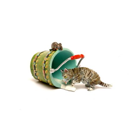 Katze Eimer/Maus