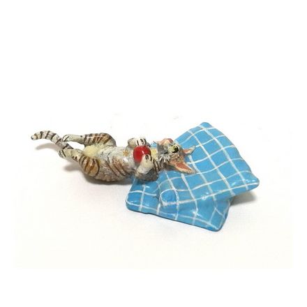 Katze Polster Ball