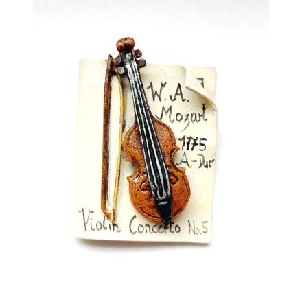 Notenblatt mit Violine
