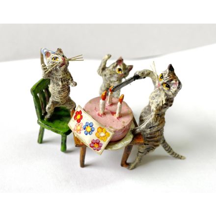 Katzen Geburtstagsfeier